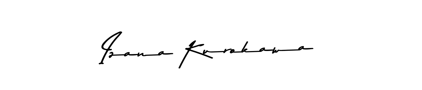 You should practise on your own different ways (Asem Kandis PERSONAL USE) to write your name (Izana Kurokawa) in signature. don't let someone else do it for you. Izana Kurokawa signature style 9 images and pictures png