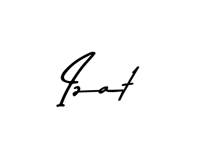 Izat stylish signature style. Best Handwritten Sign (Asem Kandis PERSONAL USE) for my name. Handwritten Signature Collection Ideas for my name Izat. Izat signature style 9 images and pictures png
