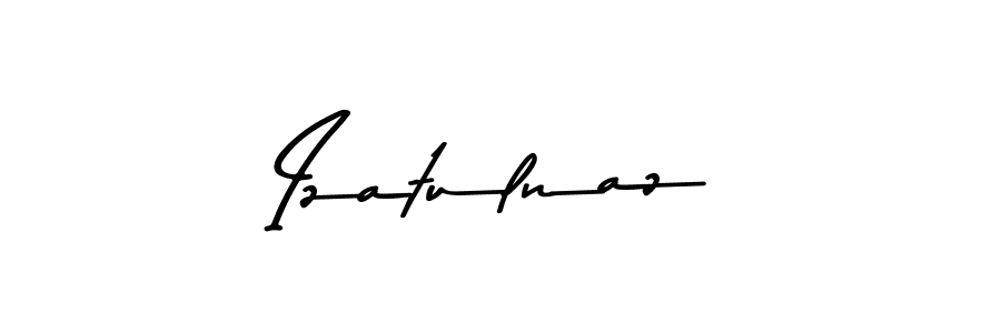 Use a signature maker to create a handwritten signature online. With this signature software, you can design (Asem Kandis PERSONAL USE) your own signature for name Izatulnaz. Izatulnaz signature style 9 images and pictures png
