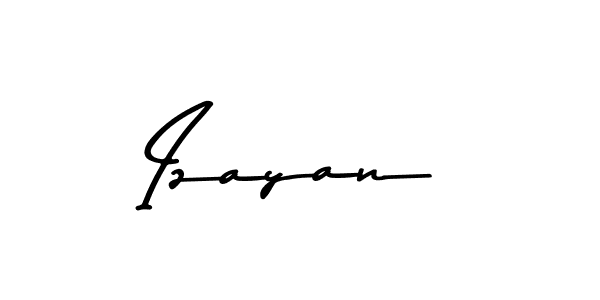 How to make Izayan name signature. Use Asem Kandis PERSONAL USE style for creating short signs online. This is the latest handwritten sign. Izayan signature style 9 images and pictures png