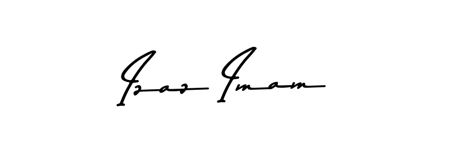 How to make Izaz Imam name signature. Use Asem Kandis PERSONAL USE style for creating short signs online. This is the latest handwritten sign. Izaz Imam signature style 9 images and pictures png