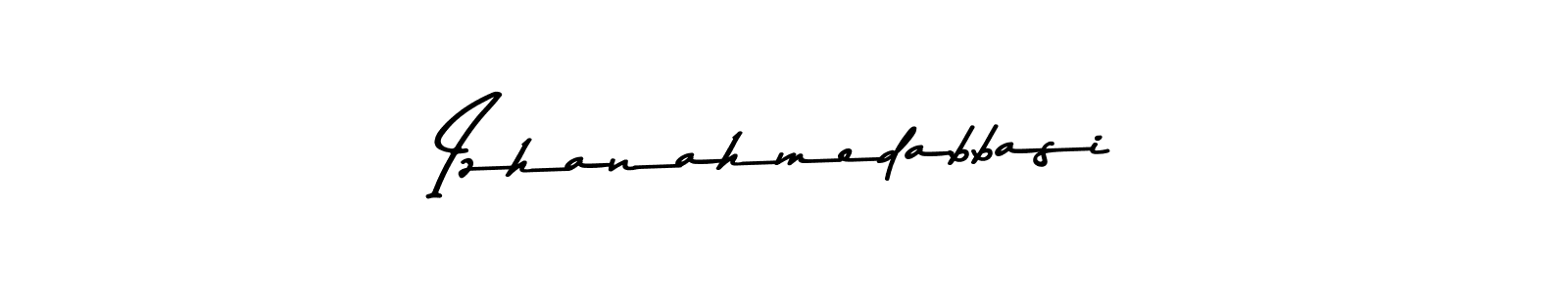 How to make Izhanahmedabbasi signature? Asem Kandis PERSONAL USE is a professional autograph style. Create handwritten signature for Izhanahmedabbasi name. Izhanahmedabbasi signature style 9 images and pictures png