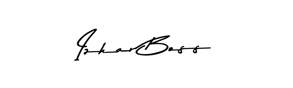 Make a beautiful signature design for name Izhar Boss. Use this online signature maker to create a handwritten signature for free. Izhar Boss signature style 9 images and pictures png