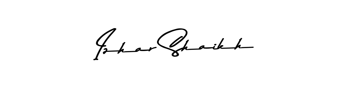 Also You can easily find your signature by using the search form. We will create Izhar Shaikh name handwritten signature images for you free of cost using Asem Kandis PERSONAL USE sign style. Izhar Shaikh signature style 9 images and pictures png