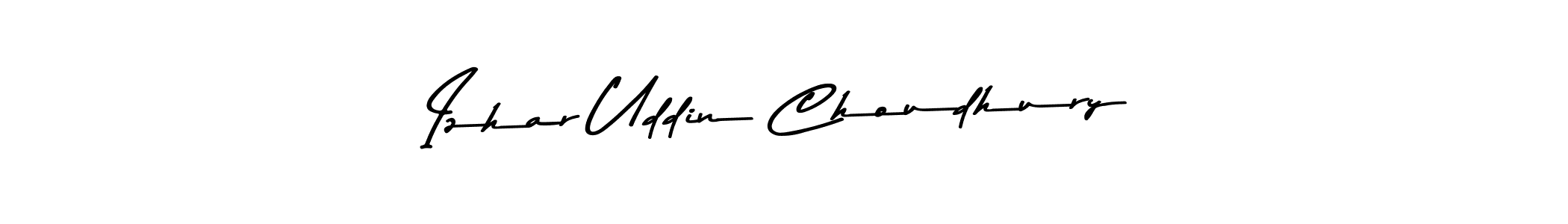 Use a signature maker to create a handwritten signature online. With this signature software, you can design (Asem Kandis PERSONAL USE) your own signature for name Izhar Uddin Choudhury. Izhar Uddin Choudhury signature style 9 images and pictures png