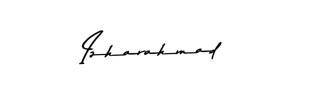 The best way (Asem Kandis PERSONAL USE) to make a short signature is to pick only two or three words in your name. The name Izharahmad include a total of six letters. For converting this name. Izharahmad signature style 9 images and pictures png