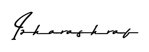 An effortless, minimalist signature concept for Izharashraf using Asem Kandis PERSONAL USE design. Clean lines that look great on any document. Izharashraf signature style 9 images and pictures png