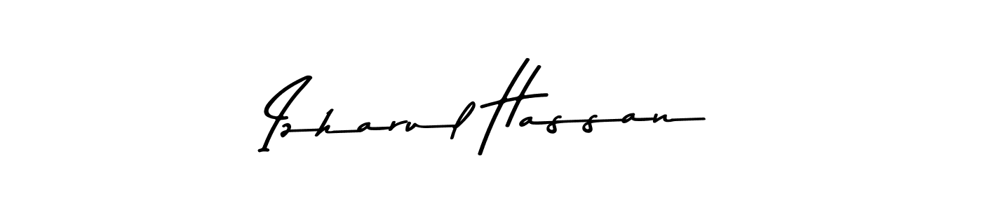 Here are the top 10 professional signature styles for the name Izharul Hassan. These are the best autograph styles you can use for your name. Izharul Hassan signature style 9 images and pictures png