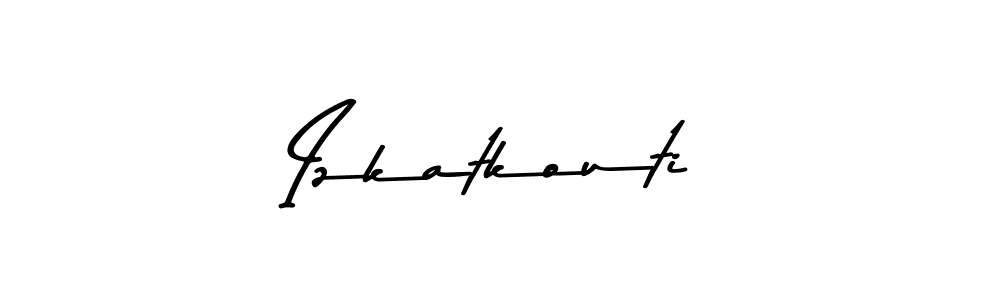 Here are the top 10 professional signature styles for the name Izkatkouti. These are the best autograph styles you can use for your name. Izkatkouti signature style 9 images and pictures png