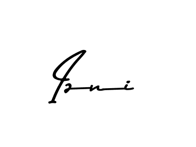 You should practise on your own different ways (Asem Kandis PERSONAL USE) to write your name (Izni) in signature. don't let someone else do it for you. Izni signature style 9 images and pictures png