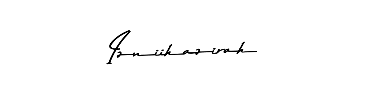 Izniihazirah stylish signature style. Best Handwritten Sign (Asem Kandis PERSONAL USE) for my name. Handwritten Signature Collection Ideas for my name Izniihazirah. Izniihazirah signature style 9 images and pictures png