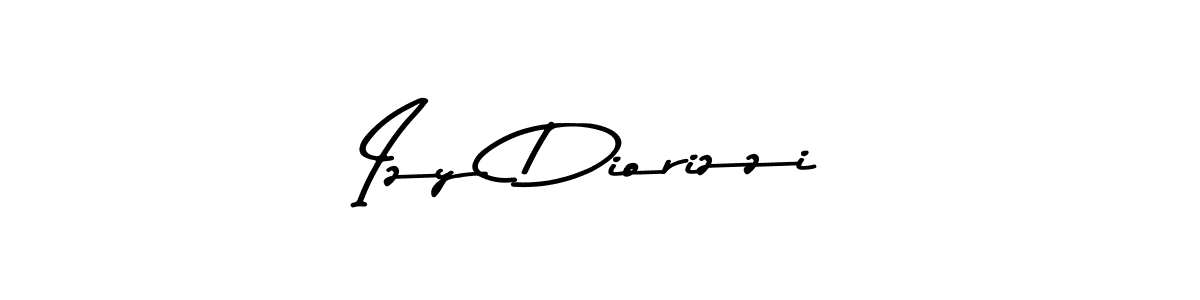 if you are searching for the best signature style for your name Izy Diorizzi. so please give up your signature search. here we have designed multiple signature styles  using Asem Kandis PERSONAL USE. Izy Diorizzi signature style 9 images and pictures png