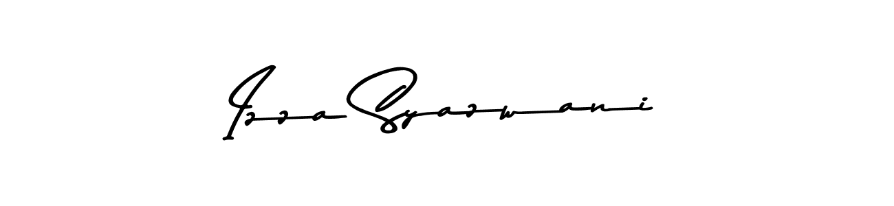 How to make Izza Syazwani signature? Asem Kandis PERSONAL USE is a professional autograph style. Create handwritten signature for Izza Syazwani name. Izza Syazwani signature style 9 images and pictures png