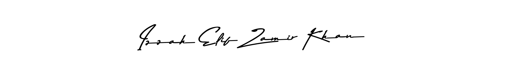 You can use this online signature creator to create a handwritten signature for the name Izzah Elif Zamir Khan. This is the best online autograph maker. Izzah Elif Zamir Khan signature style 9 images and pictures png