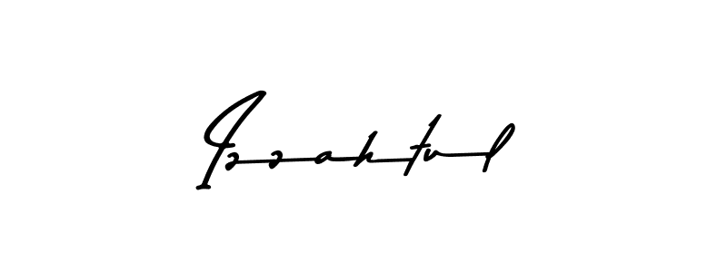 Design your own signature with our free online signature maker. With this signature software, you can create a handwritten (Asem Kandis PERSONAL USE) signature for name Izzahtul. Izzahtul signature style 9 images and pictures png
