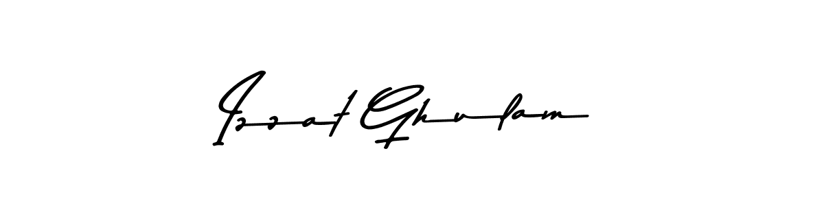 The best way (Asem Kandis PERSONAL USE) to make a short signature is to pick only two or three words in your name. The name Izzat Ghulam include a total of six letters. For converting this name. Izzat Ghulam signature style 9 images and pictures png
