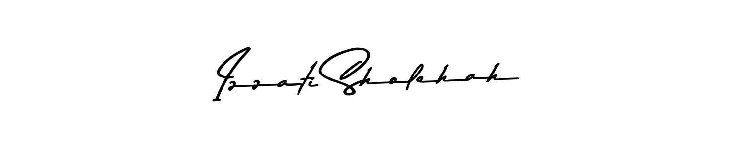 It looks lik you need a new signature style for name Izzati Sholehah. Design unique handwritten (Asem Kandis PERSONAL USE) signature with our free signature maker in just a few clicks. Izzati Sholehah signature style 9 images and pictures png