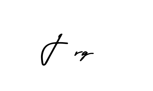 Jörg stylish signature style. Best Handwritten Sign (Asem Kandis PERSONAL USE) for my name. Handwritten Signature Collection Ideas for my name Jörg. Jörg signature style 9 images and pictures png