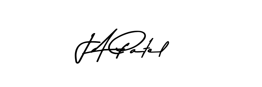 Design your own signature with our free online signature maker. With this signature software, you can create a handwritten (Asem Kandis PERSONAL USE) signature for name J A Patel. J A Patel signature style 9 images and pictures png