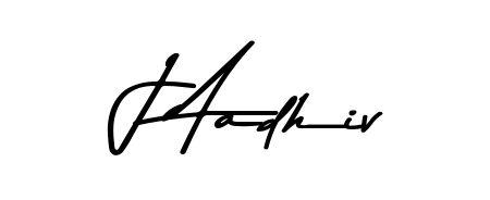 Give your name J Aadhiv an exquisite flair with the Asem Kandis PERSONAL USE script font. Ideal for contracts, resumes, and formal letterheads. J Aadhiv signature style 9 images and pictures png