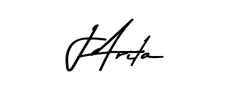 Style your name J Arita with confidence using Asem Kandis PERSONAL USE signature design. Simple, elegant, and ready for immediate document use. J Arita signature style 9 images and pictures png