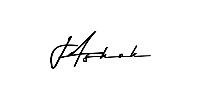 Make a beautiful signature design for name J Ashok. Use this online signature maker to create a handwritten signature for free. J Ashok signature style 9 images and pictures png