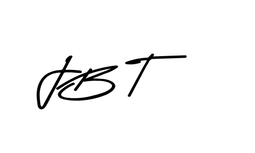 Asem Kandis PERSONAL USE is a professional signature style that is perfect for those who want to add a touch of class to their signature. It is also a great choice for those who want to make their signature more unique. Get J B T name to fancy signature for free. J B T signature style 9 images and pictures png