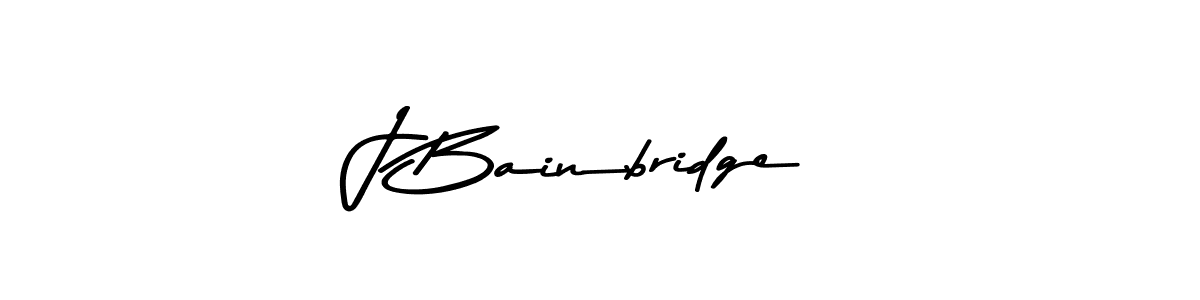 The best way (Asem Kandis PERSONAL USE) to make a short signature is to pick only two or three words in your name. The name J Bainbridge include a total of six letters. For converting this name. J Bainbridge signature style 9 images and pictures png