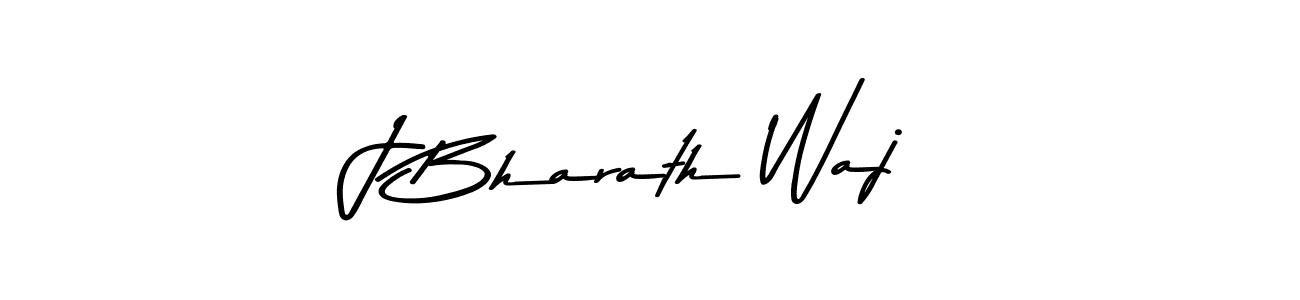 Design your own signature with our free online signature maker. With this signature software, you can create a handwritten (Asem Kandis PERSONAL USE) signature for name J Bharath Waj. J Bharath Waj signature style 9 images and pictures png