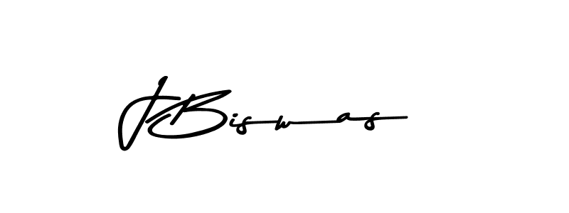 Make a beautiful signature design for name J Biswas. With this signature (Asem Kandis PERSONAL USE) style, you can create a handwritten signature for free. J Biswas signature style 9 images and pictures png