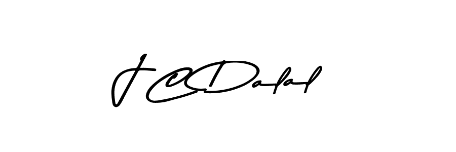 Create a beautiful signature design for name J C Dalal. With this signature (Asem Kandis PERSONAL USE) fonts, you can make a handwritten signature for free. J C Dalal signature style 9 images and pictures png