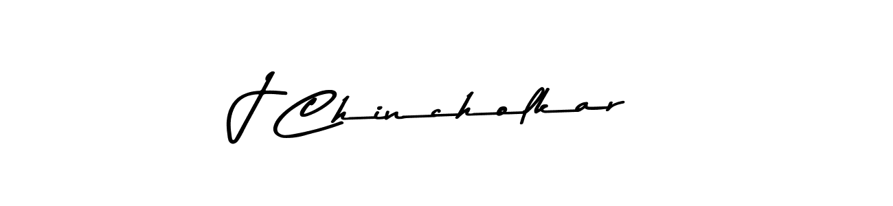 J Chincholkar stylish signature style. Best Handwritten Sign (Asem Kandis PERSONAL USE) for my name. Handwritten Signature Collection Ideas for my name J Chincholkar. J Chincholkar signature style 9 images and pictures png