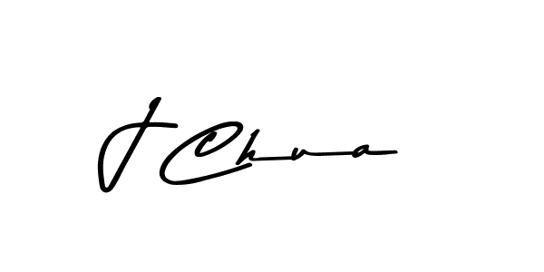 How to make J Chua name signature. Use Asem Kandis PERSONAL USE style for creating short signs online. This is the latest handwritten sign. J Chua signature style 9 images and pictures png