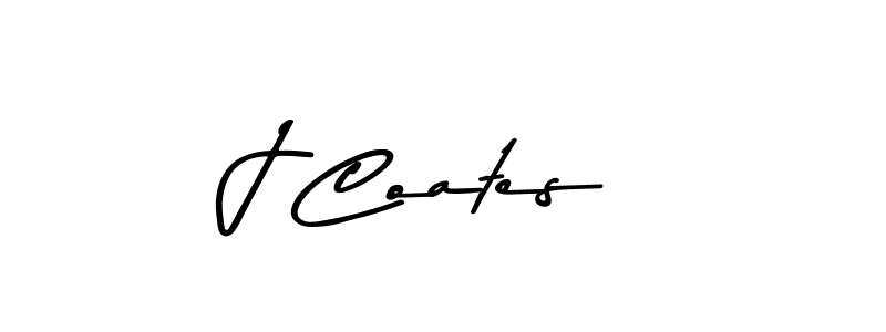 Design your own signature with our free online signature maker. With this signature software, you can create a handwritten (Asem Kandis PERSONAL USE) signature for name J Coates. J Coates signature style 9 images and pictures png