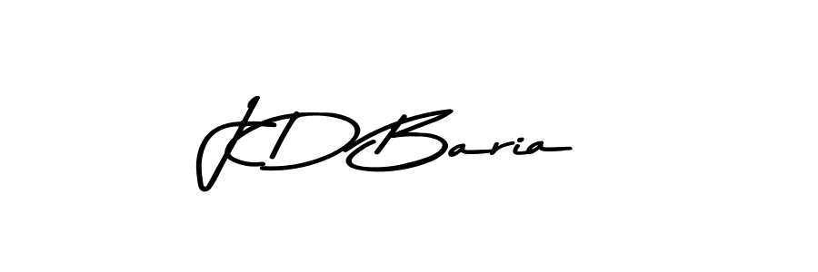 Use a signature maker to create a handwritten signature online. With this signature software, you can design (Asem Kandis PERSONAL USE) your own signature for name J D Baria. J D Baria signature style 9 images and pictures png