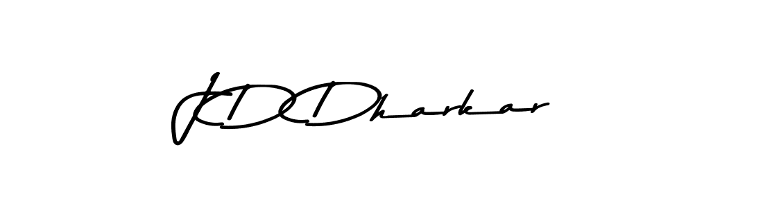 Also You can easily find your signature by using the search form. We will create J D Dharkar name handwritten signature images for you free of cost using Asem Kandis PERSONAL USE sign style. J D Dharkar signature style 9 images and pictures png