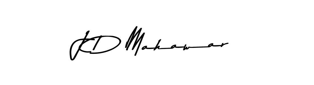 Design your own signature with our free online signature maker. With this signature software, you can create a handwritten (Asem Kandis PERSONAL USE) signature for name J D Mahawar. J D Mahawar signature style 9 images and pictures png