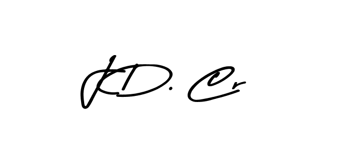 This is the best signature style for the J D. Cr name. Also you like these signature font (Asem Kandis PERSONAL USE). Mix name signature. J D. Cr signature style 9 images and pictures png