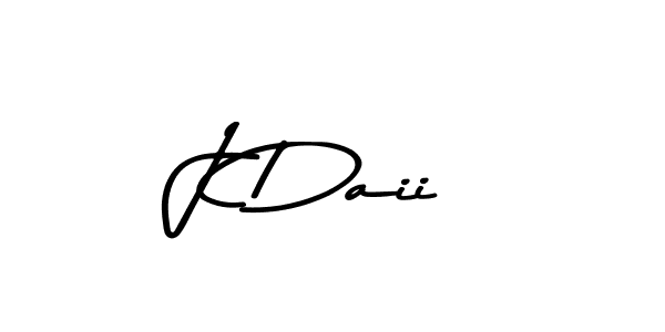 How to make J Daii signature? Asem Kandis PERSONAL USE is a professional autograph style. Create handwritten signature for J Daii name. J Daii signature style 9 images and pictures png