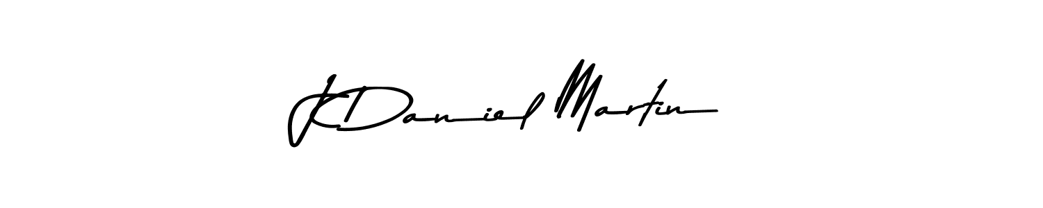 Make a beautiful signature design for name J Daniel Martin. With this signature (Asem Kandis PERSONAL USE) style, you can create a handwritten signature for free. J Daniel Martin signature style 9 images and pictures png