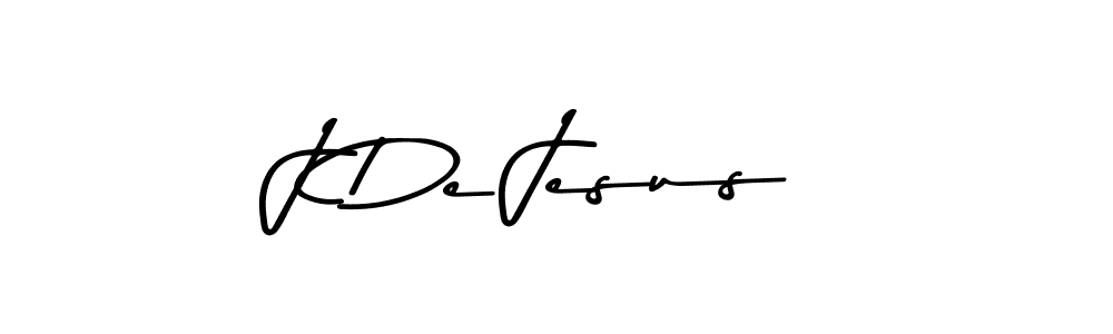 J De Jesus stylish signature style. Best Handwritten Sign (Asem Kandis PERSONAL USE) for my name. Handwritten Signature Collection Ideas for my name J De Jesus. J De Jesus signature style 9 images and pictures png