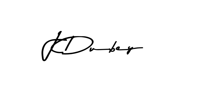 Design your own signature with our free online signature maker. With this signature software, you can create a handwritten (Asem Kandis PERSONAL USE) signature for name J Dubey. J Dubey signature style 9 images and pictures png