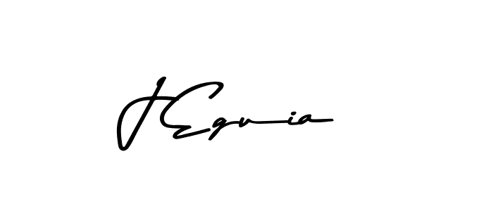 Create a beautiful signature design for name J Eguia. With this signature (Asem Kandis PERSONAL USE) fonts, you can make a handwritten signature for free. J Eguia signature style 9 images and pictures png