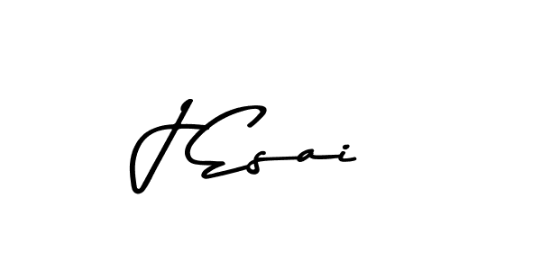 Make a beautiful signature design for name J Esai. With this signature (Asem Kandis PERSONAL USE) style, you can create a handwritten signature for free. J Esai signature style 9 images and pictures png