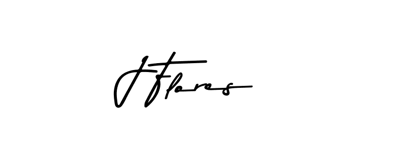 Create a beautiful signature design for name J Flores. With this signature (Asem Kandis PERSONAL USE) fonts, you can make a handwritten signature for free. J Flores signature style 9 images and pictures png