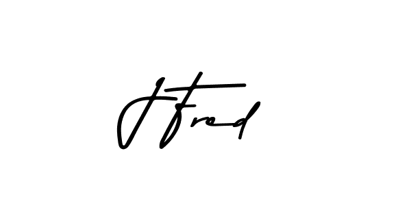 How to make J Fred signature? Asem Kandis PERSONAL USE is a professional autograph style. Create handwritten signature for J Fred name. J Fred signature style 9 images and pictures png
