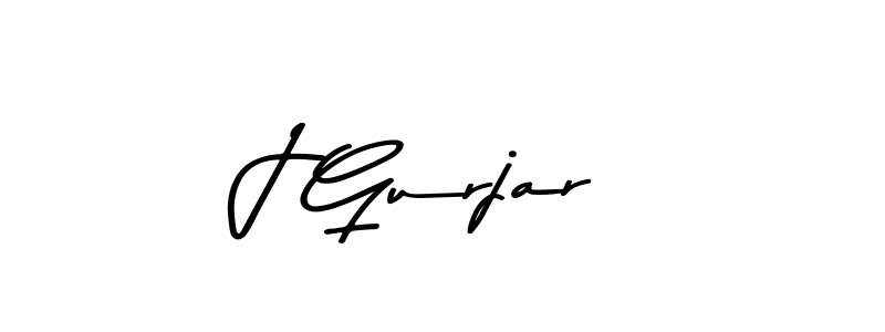 Design your own signature with our free online signature maker. With this signature software, you can create a handwritten (Asem Kandis PERSONAL USE) signature for name J Gurjar. J Gurjar signature style 9 images and pictures png