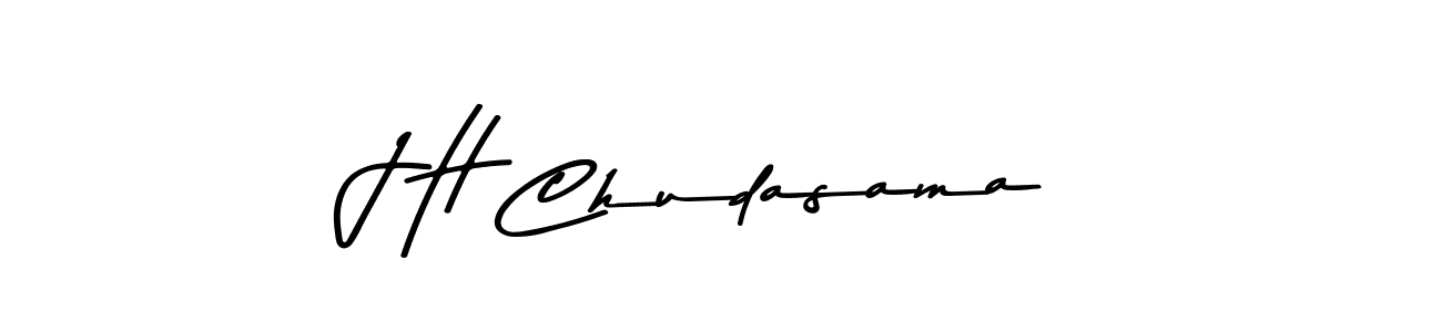 This is the best signature style for the J H Chudasama name. Also you like these signature font (Asem Kandis PERSONAL USE). Mix name signature. J H Chudasama signature style 9 images and pictures png