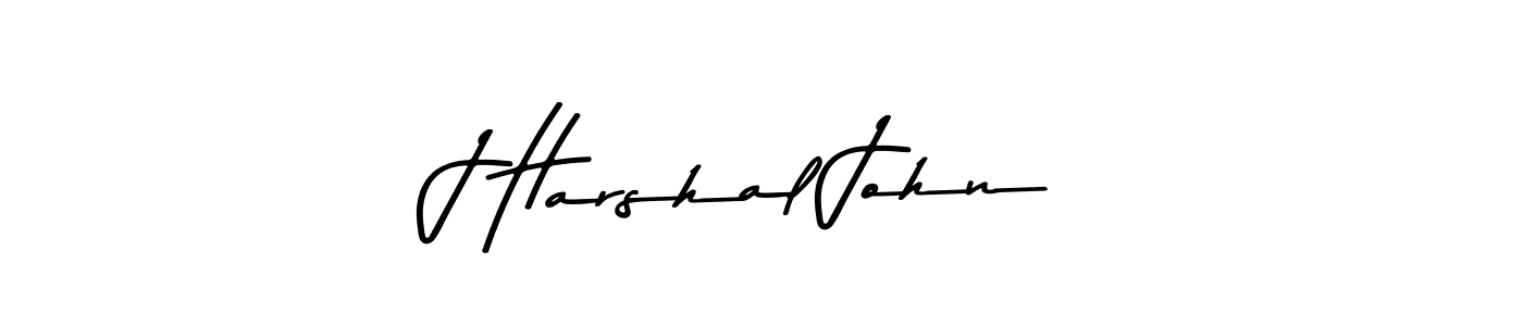 Here are the top 10 professional signature styles for the name J Harshal John. These are the best autograph styles you can use for your name. J Harshal John signature style 9 images and pictures png