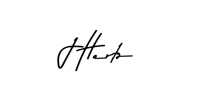 Create a beautiful signature design for name J Hertz. With this signature (Asem Kandis PERSONAL USE) fonts, you can make a handwritten signature for free. J Hertz signature style 9 images and pictures png